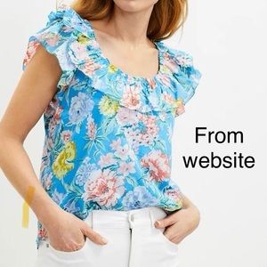 🆕NWT🆕 Loft - slight off shoulder, floral top